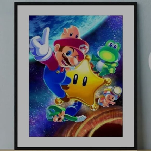 💰Make an offer, bundle and save💰  Mario Diamond Kit for Adults,5D- 12x16" - Picture 3 of 7
